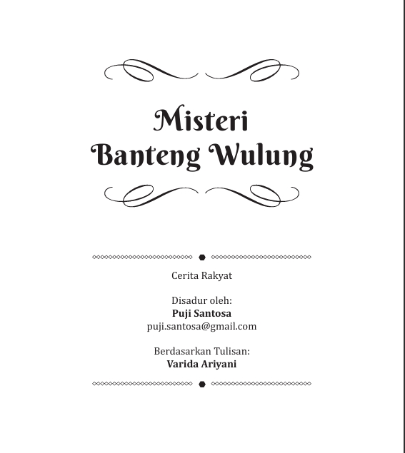 Misteri Banteng Wulung