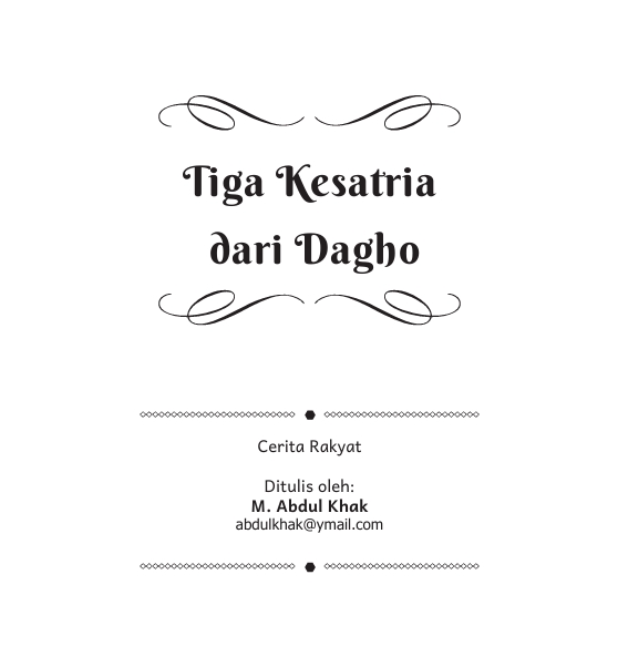 Tiga Kesatria dari Dagho